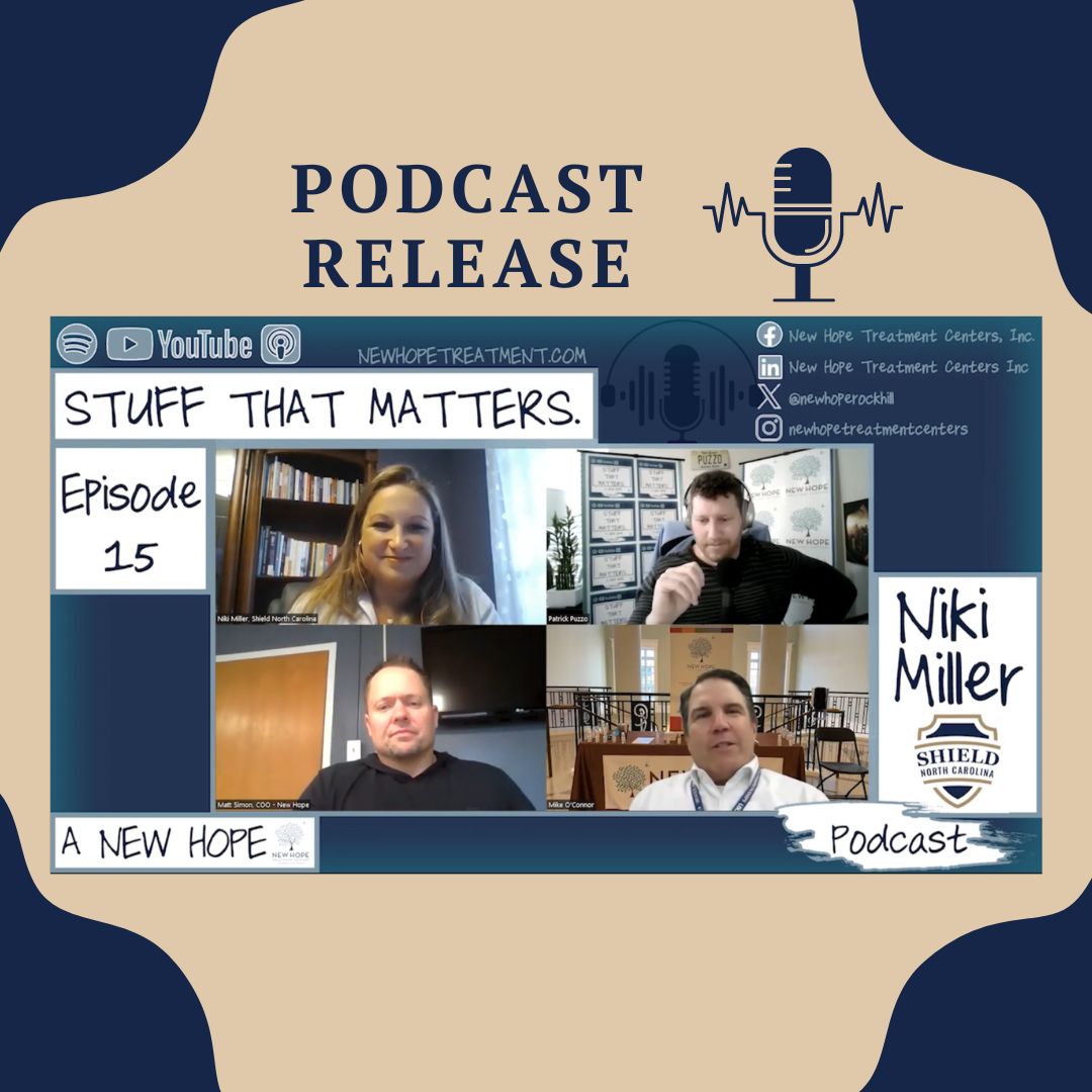 Episode 15 Stuff That Matters Podcast Featuring Shield's Director of Operations Niki Miller